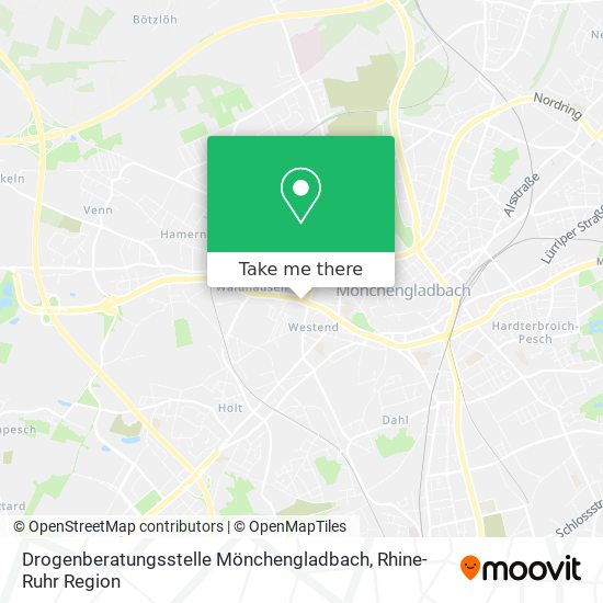 Drogenberatungsstelle Mönchengladbach map