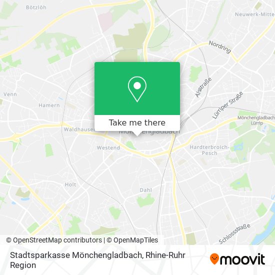 Stadtsparkasse Mönchengladbach map