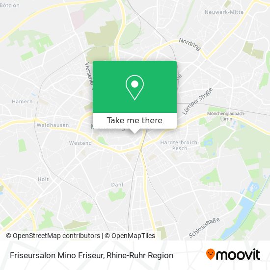 Friseursalon Mino Friseur map