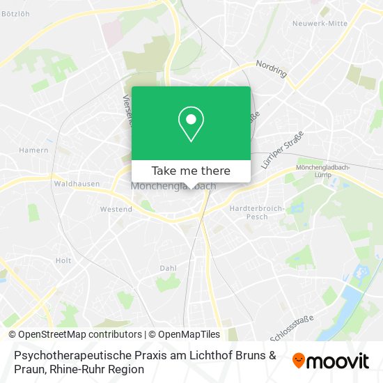 Psychotherapeutische Praxis am Lichthof Bruns & Praun map