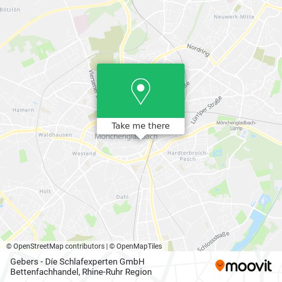 Gebers - Díe Schlafexperten GmbH Bettenfachhandel map