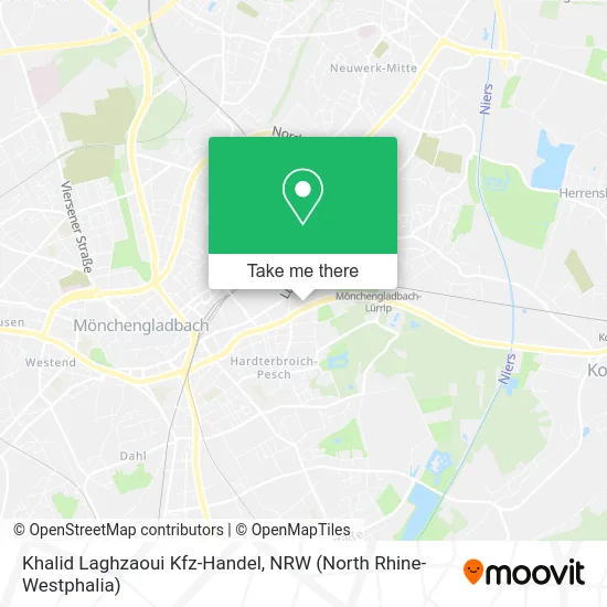 Карта Khalid Laghzaoui Kfz-Handel