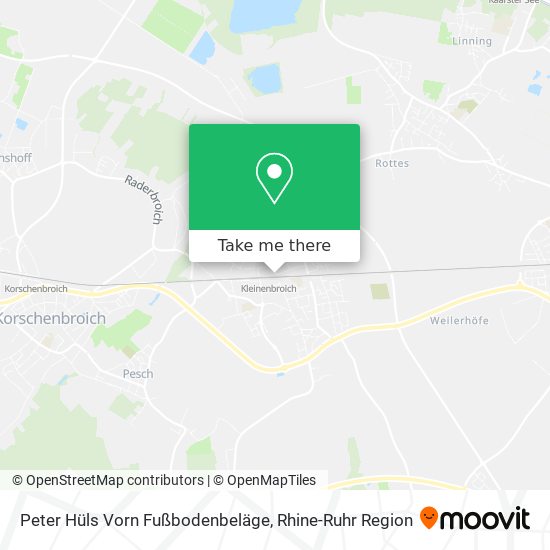Peter Hüls Vorn Fußbodenbeläge map