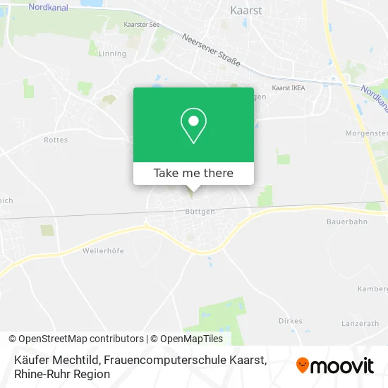 Карта Käufer Mechtild, Frauencomputerschule Kaarst