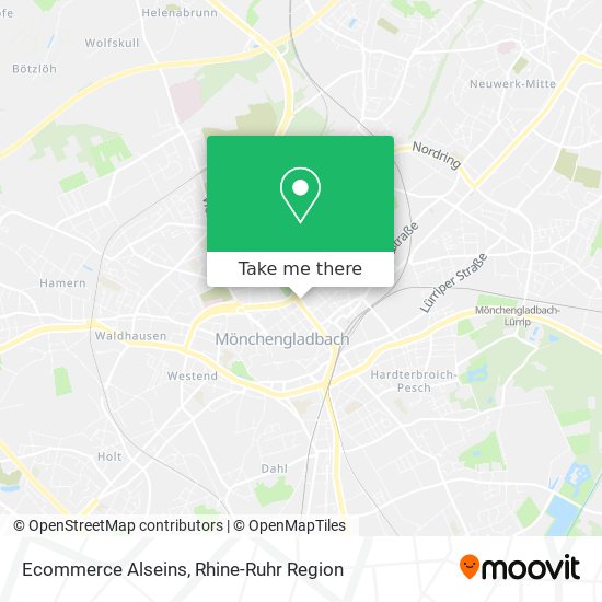 Ecommerce Alseins map