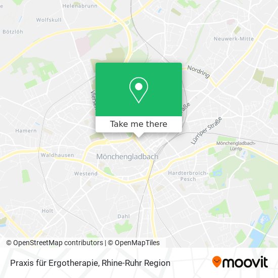 Praxis für Ergotherapie map