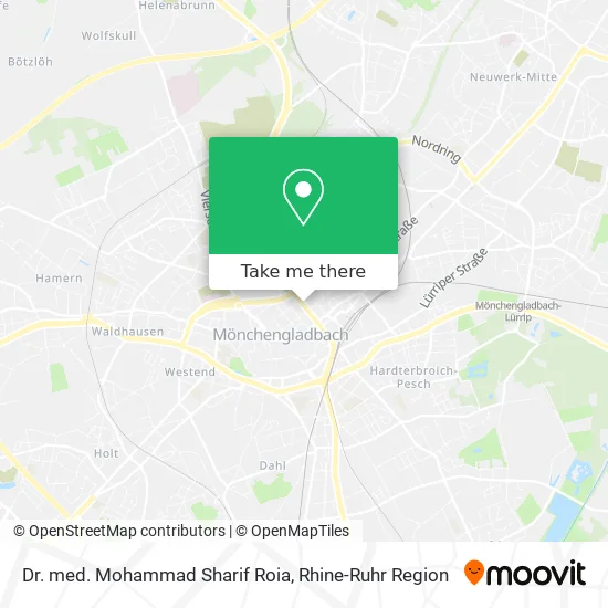 Карта Dr. med. Mohammad Sharif Roia