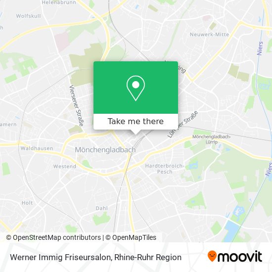 Werner Immig Friseursalon map