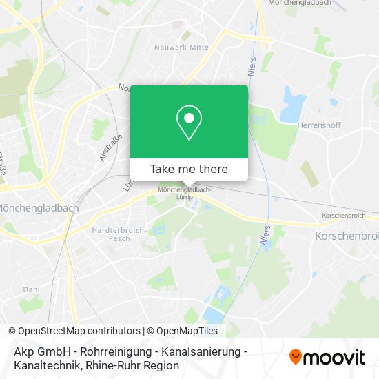 Akp GmbH - Rohrreinigung - Kanalsanierung - Kanaltechnik map