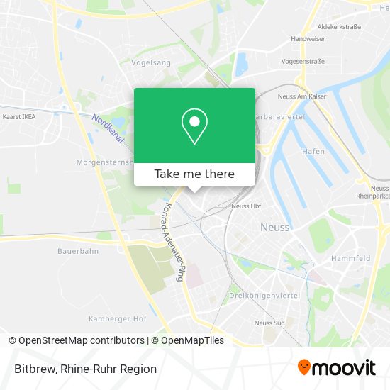 Bitbrew map