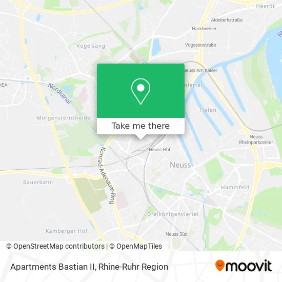 Карта Apartments Bastian II