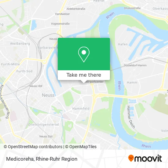 Карта Medicoreha