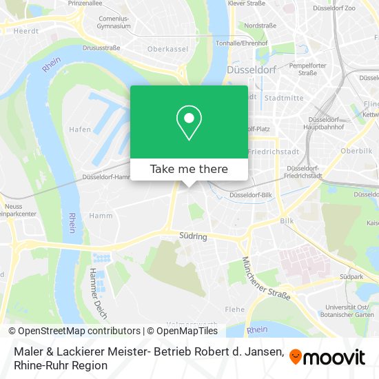 Maler & Lackierer Meister- Betrieb Robert d. Jansen map