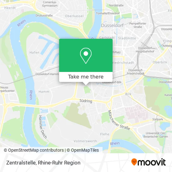 Карта Zentralstelle