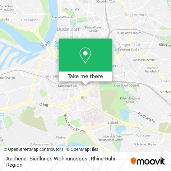 Aachener Siedlungs Wohnungsges. map