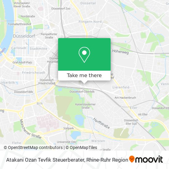 Atakani Ozan Tevfik Steuerberater map