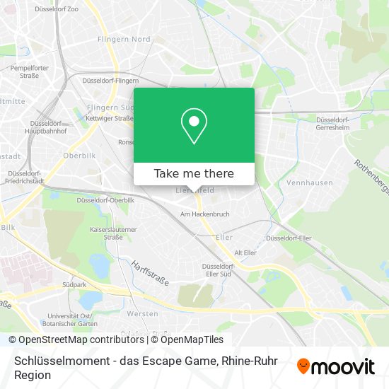 Schlüsselmoment - das Escape Game map