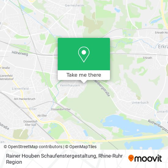 Карта Rainer Houben Schaufenstergestaltung