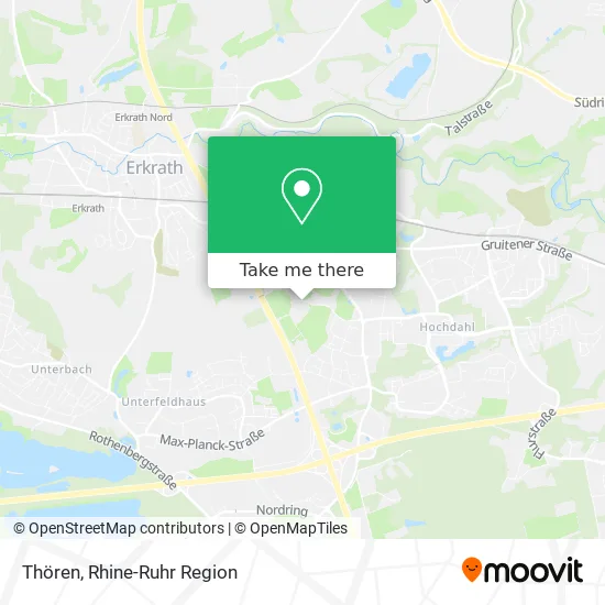 Карта Thören