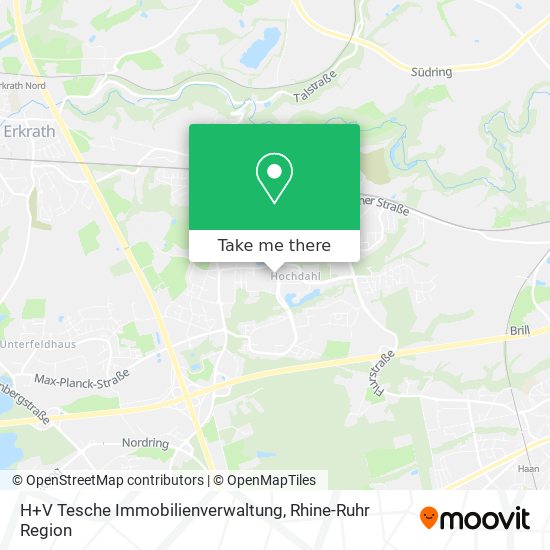 H+V Tesche Immobilienverwaltung map