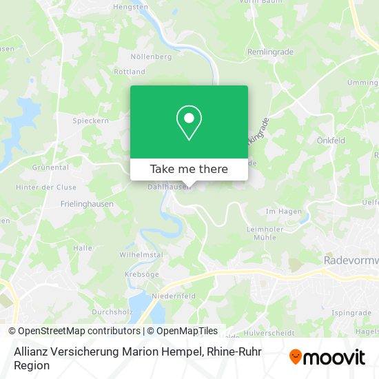 Allianz Versicherung Marion Hempel map