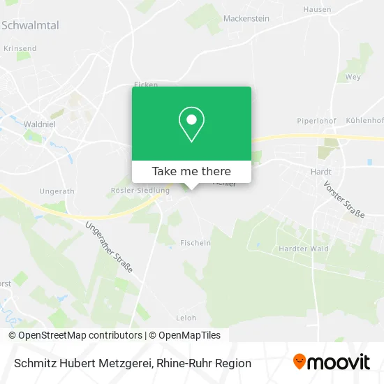 Карта Schmitz Hubert Metzgerei