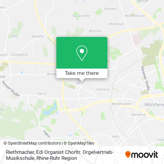 Riethmacher, Edi Organist Chorltr. Orgelvertrieb-Musikschule map