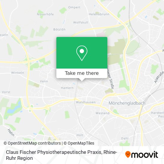 Claus Fischer Physiotherapeutische Praxis map