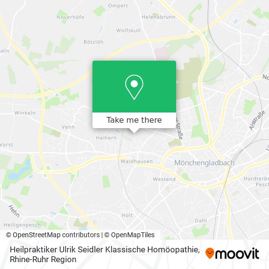 Heilpraktiker Ulrik Seidler Klassische Homöopathie map