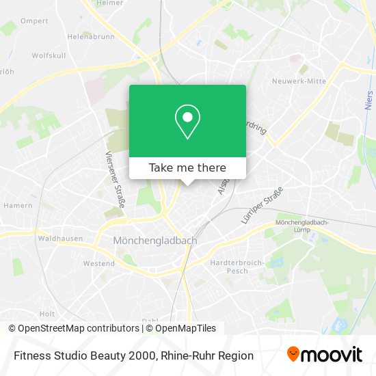 Fitness Studio Beauty 2000 map