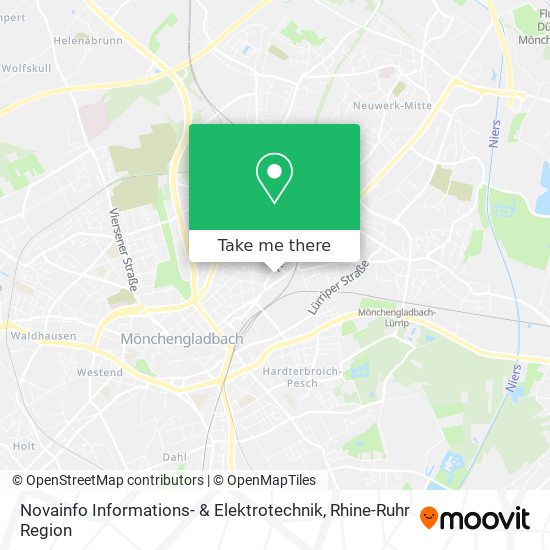 Novainfo Informations- & Elektrotechnik map