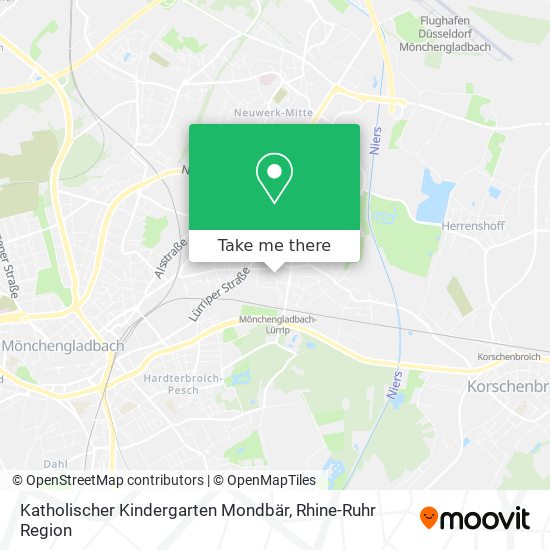 Katholischer Kindergarten Mondbär map