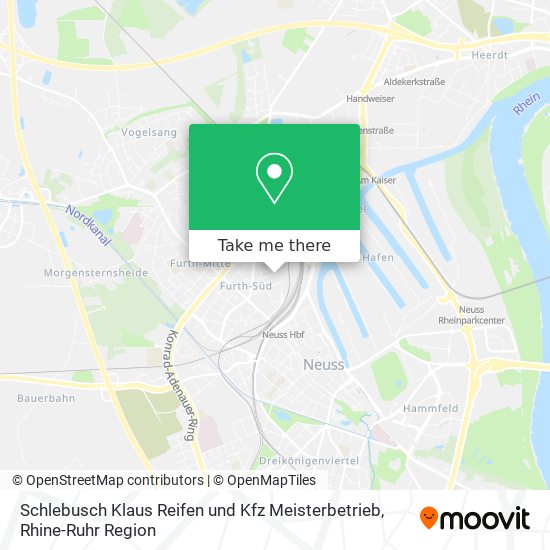 Schlebusch Klaus Reifen und Kfz Meisterbetrieb map