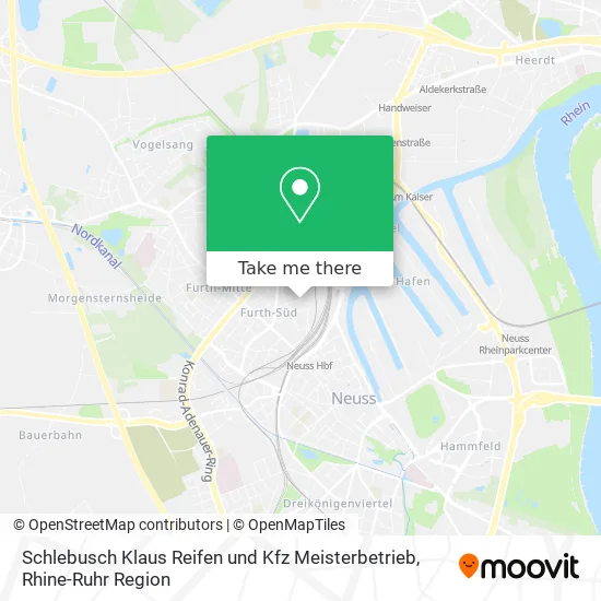 Schlebusch Klaus Reifen und Kfz Meisterbetrieb map