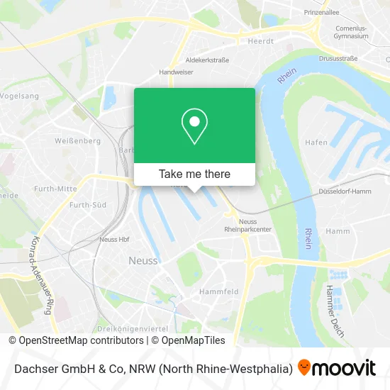 Dachser GmbH & Co map