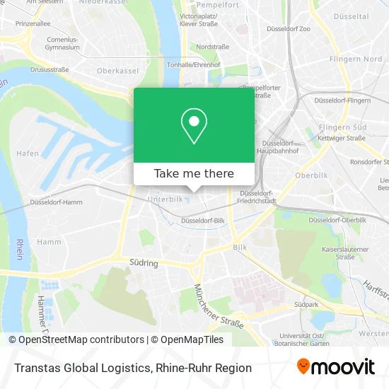 Карта Transtas Global Logistics