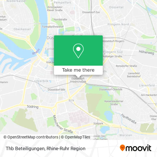 Карта Thb Beteiligungen