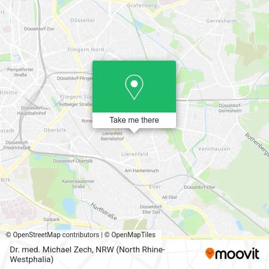 Карта Dr. med. Michael Zech