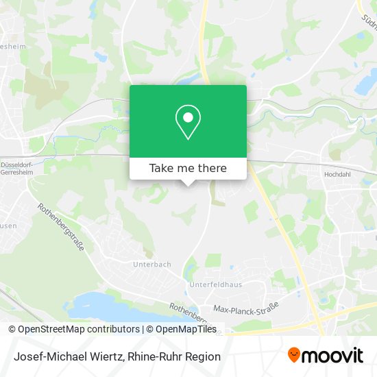 Josef-Michael Wiertz map