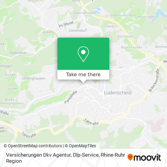 Versicherungen Dkv Agentur, Dlp-Service map