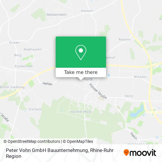 Peter Vohn GmbH Bauunternehmung map