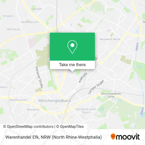 Warenhandel Efk map
