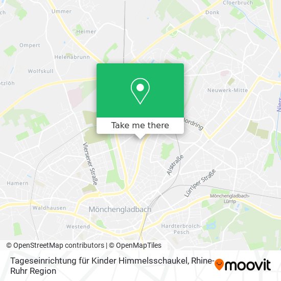 Tageseinrichtung für Kinder Himmelsschaukel map