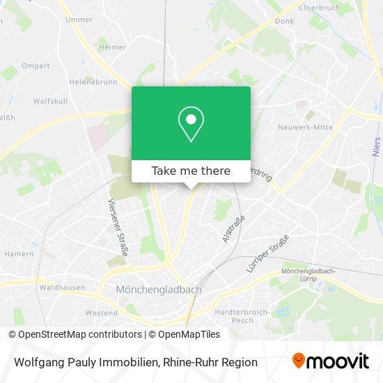 Wolfgang Pauly Immobilien map