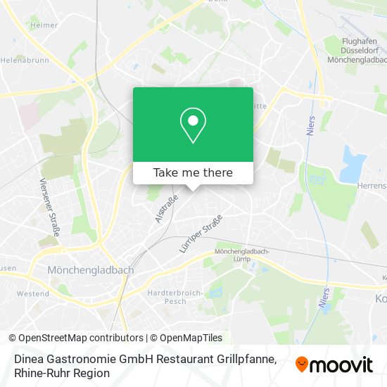 Dinea Gastronomie GmbH Restaurant Grillpfanne map