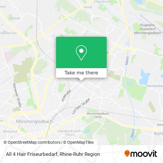 All 4 Hair Friseurbedarf map