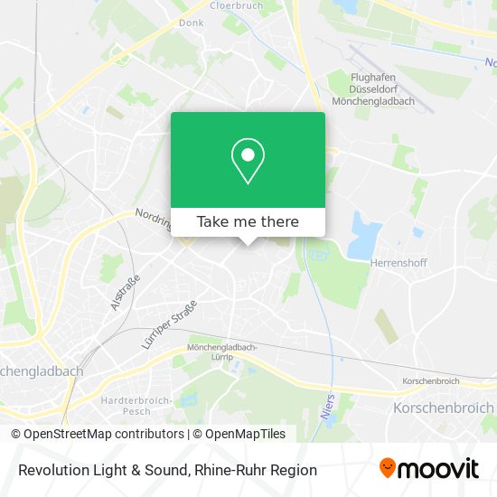 Revolution Light & Sound map