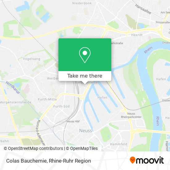 Карта Colas Bauchemie