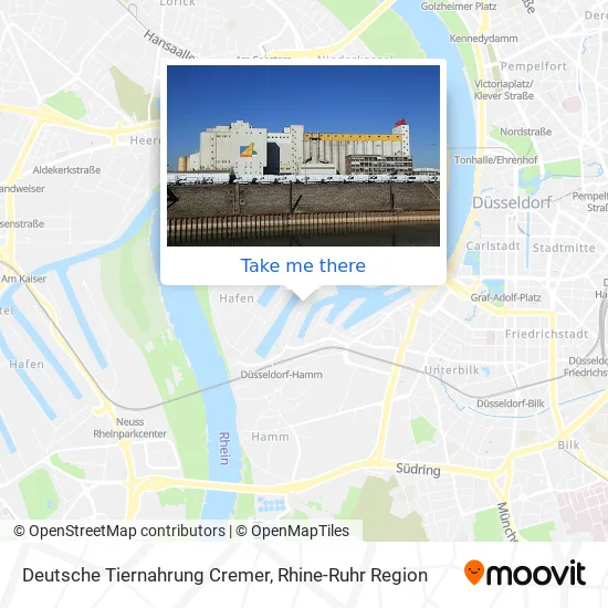Карта Deutsche Tiernahrung Cremer