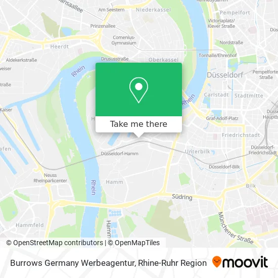 Карта Burrows Germany Werbeagentur